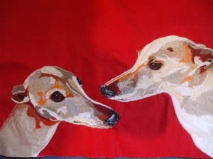 An Embroidered Commission