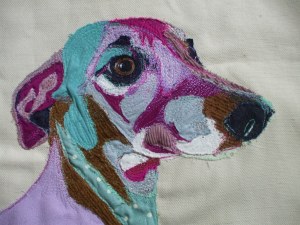 A commissioned Embroidery